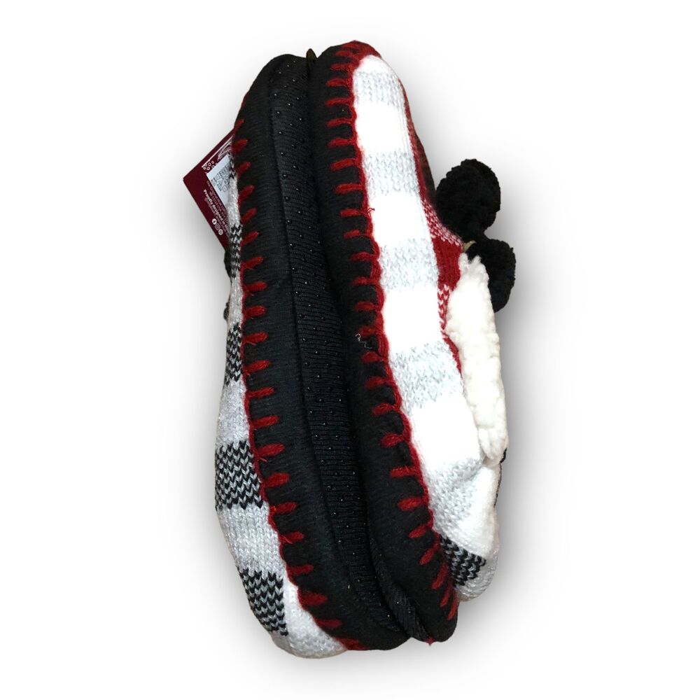 Muk Luks Women's Pom Ballerina Slippers Sm/Med (5-7)